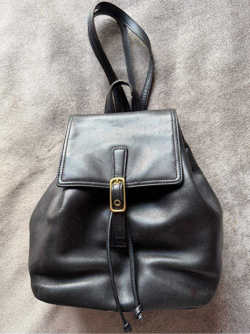 COACH Black Legacy Backpack Vintage 9858